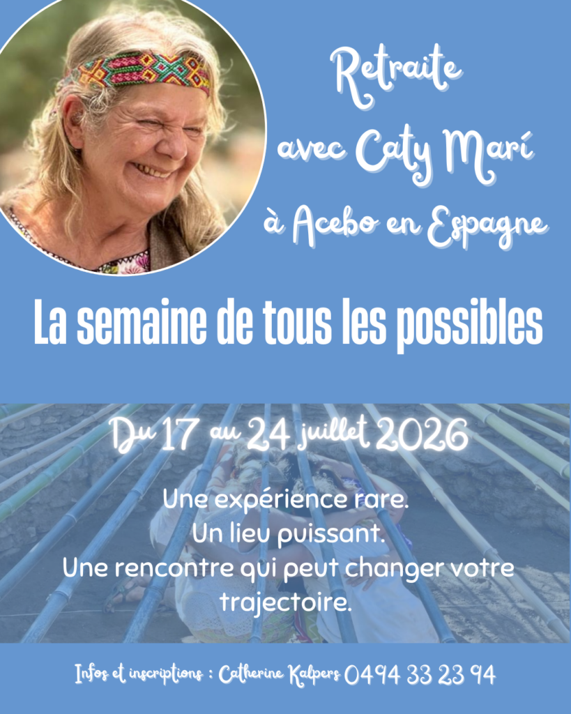 Retraite chez CATY MARÌ à Acebo en Espagne : du 17 au 24 juillet 2026